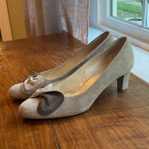 Peter Kaiser tan suede heel women's size 9